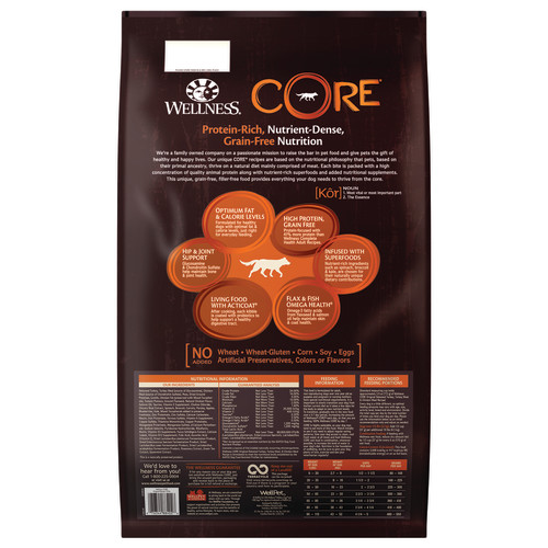 Wellness CORE Grain Free Original Turkey & Chicken