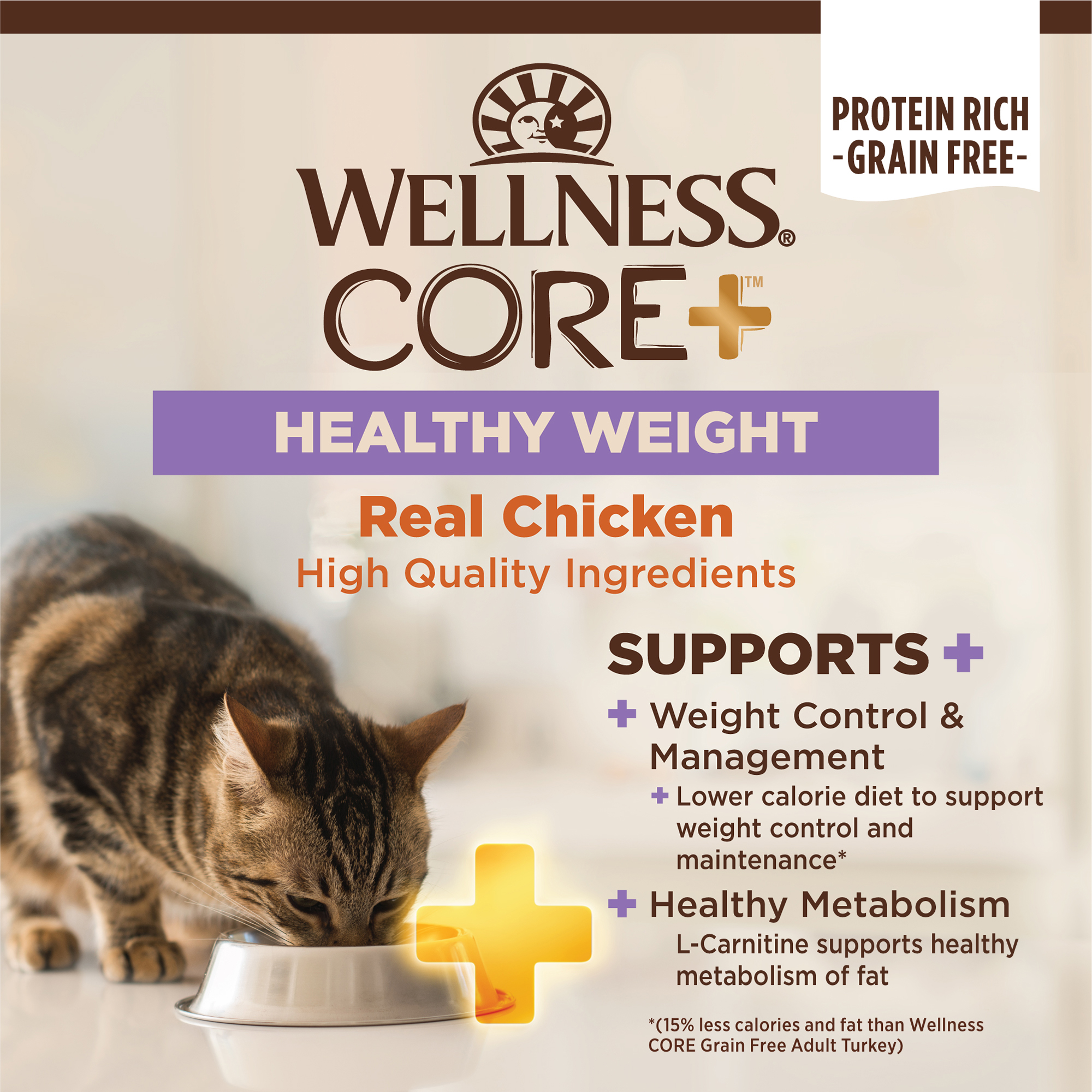 Wellness CORE+ Healthy Weight Chicken & Chicken Meal