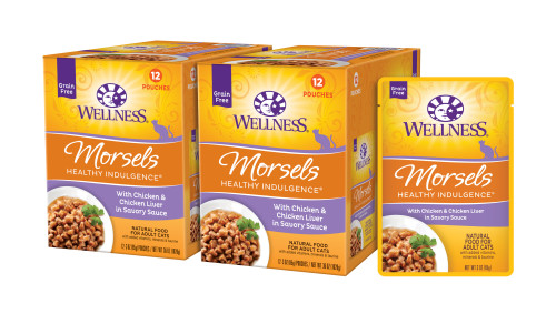 Wellness Complete Health Healthy Indulgence Morsels Chicken & Chicken Liver